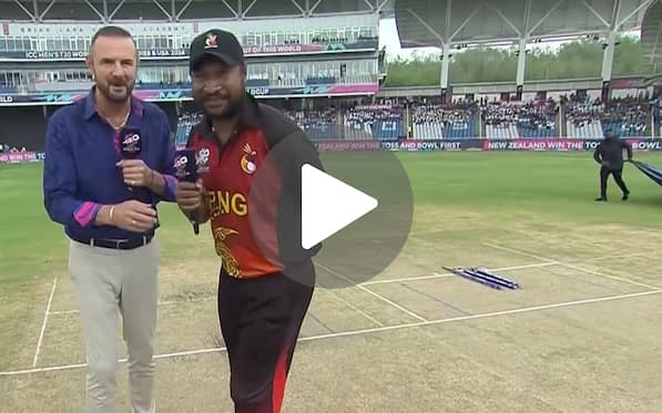 [Watch] Rain Arrives During NZ Vs PNG Toss; Williamson Opts To Bowl In Boult's Last Dance